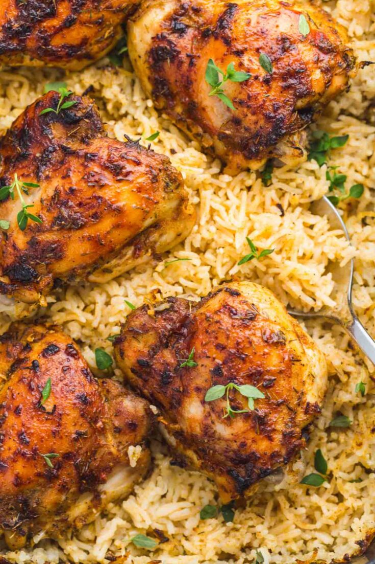 Image for Oven Baked Chicken and Rice