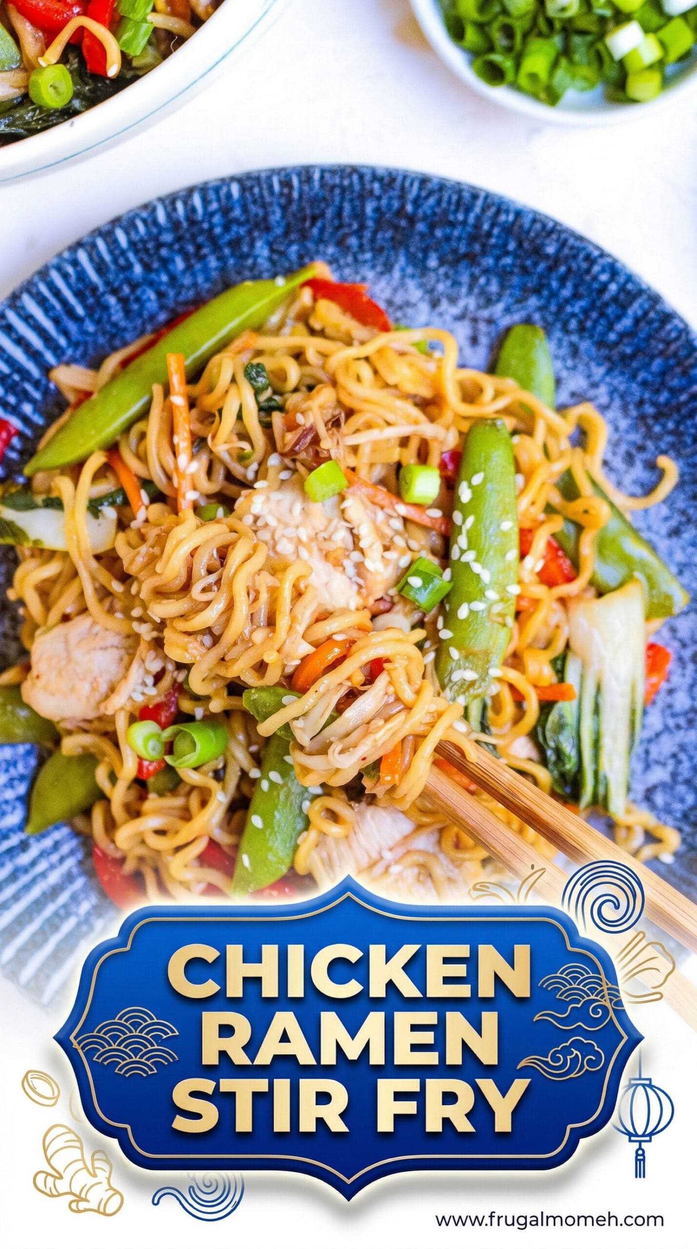 Chicken Ramen Stir Fry - Frugal Mom Eh!