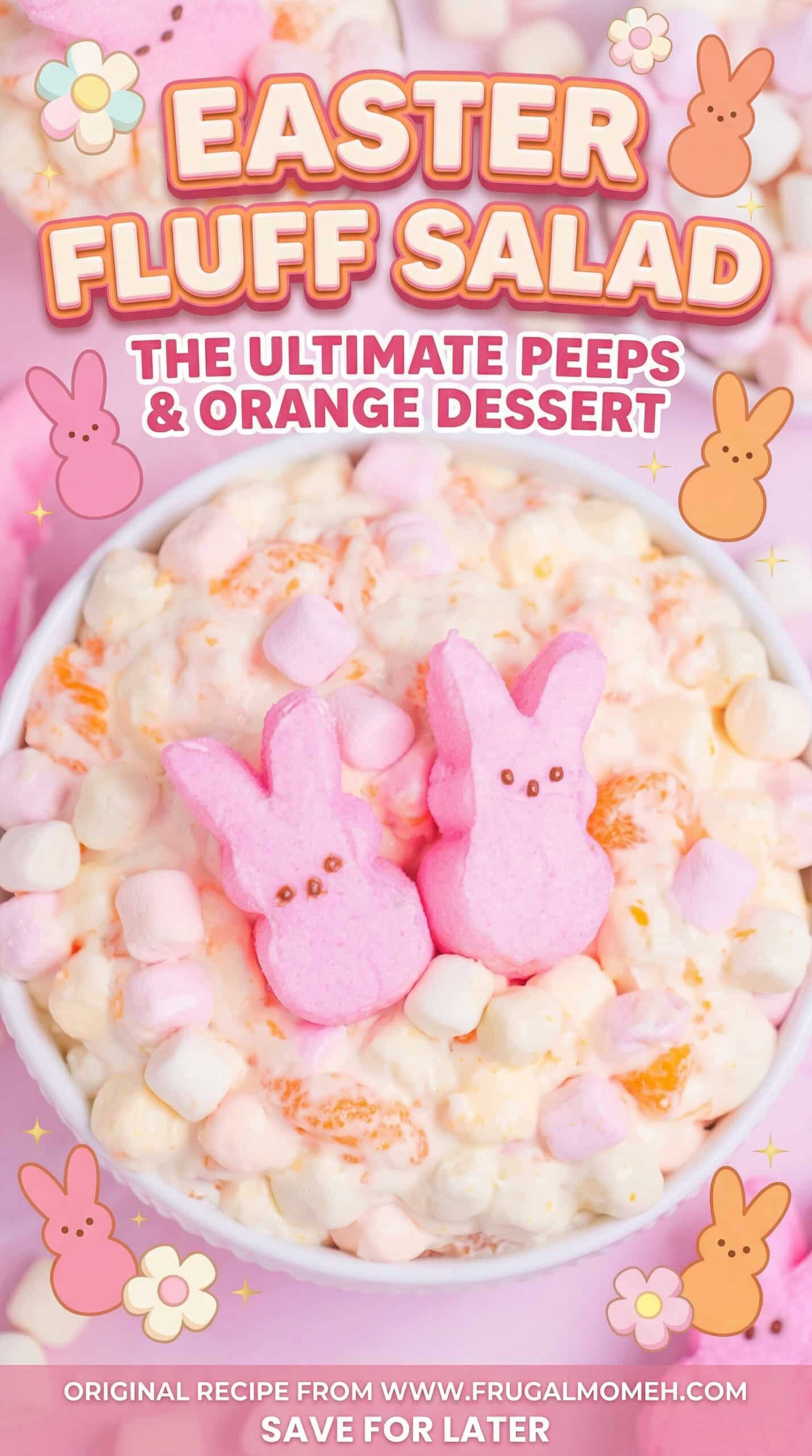 Easter Fluff Salad - Frugal Mom Eh!