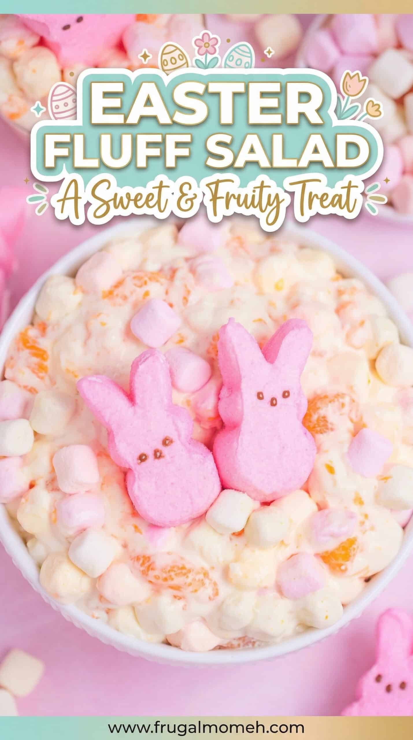 Easter Fluff Salad - Frugal Mom Eh!