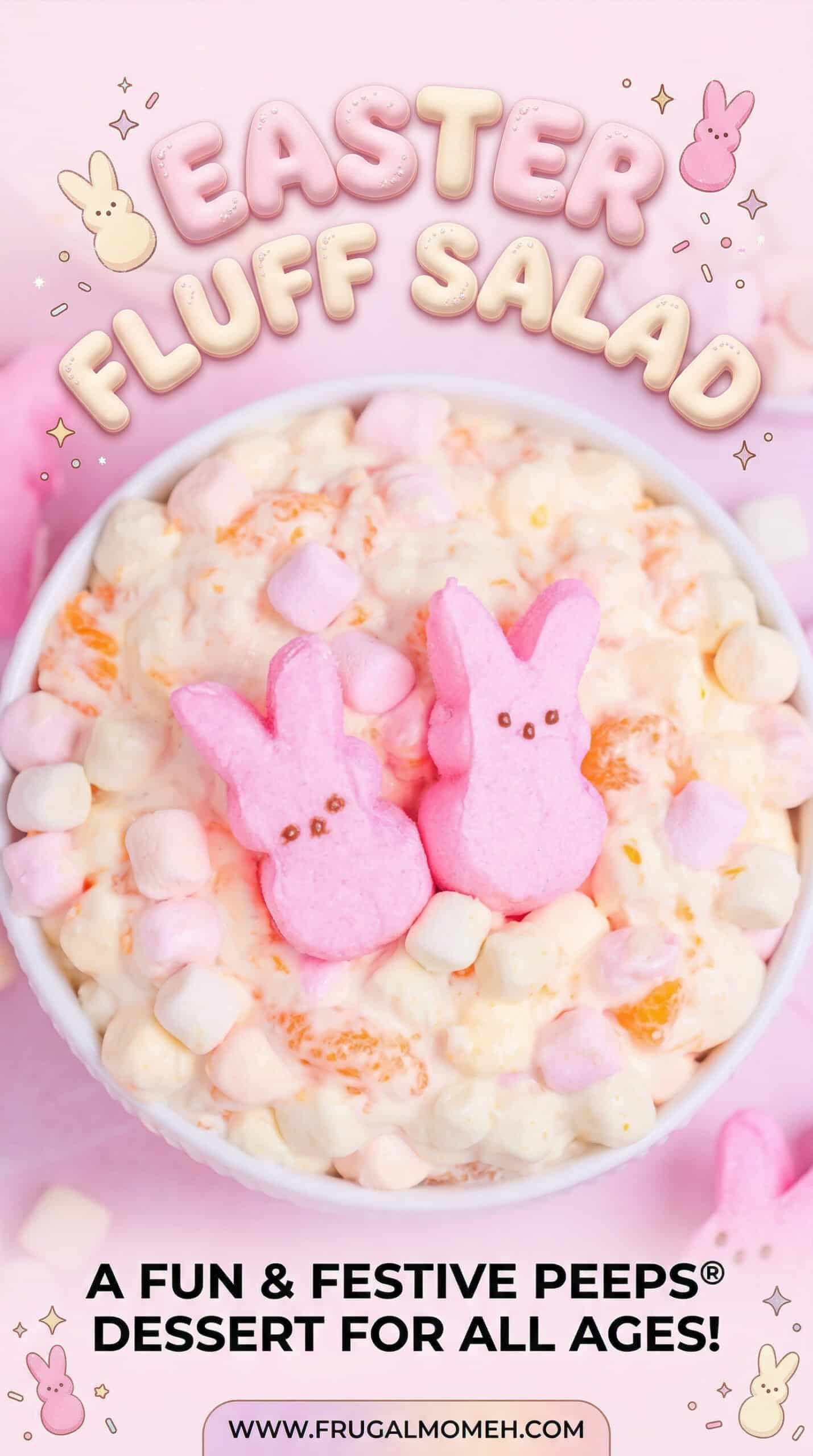 Easter Fluff Salad - Frugal Mom Eh!