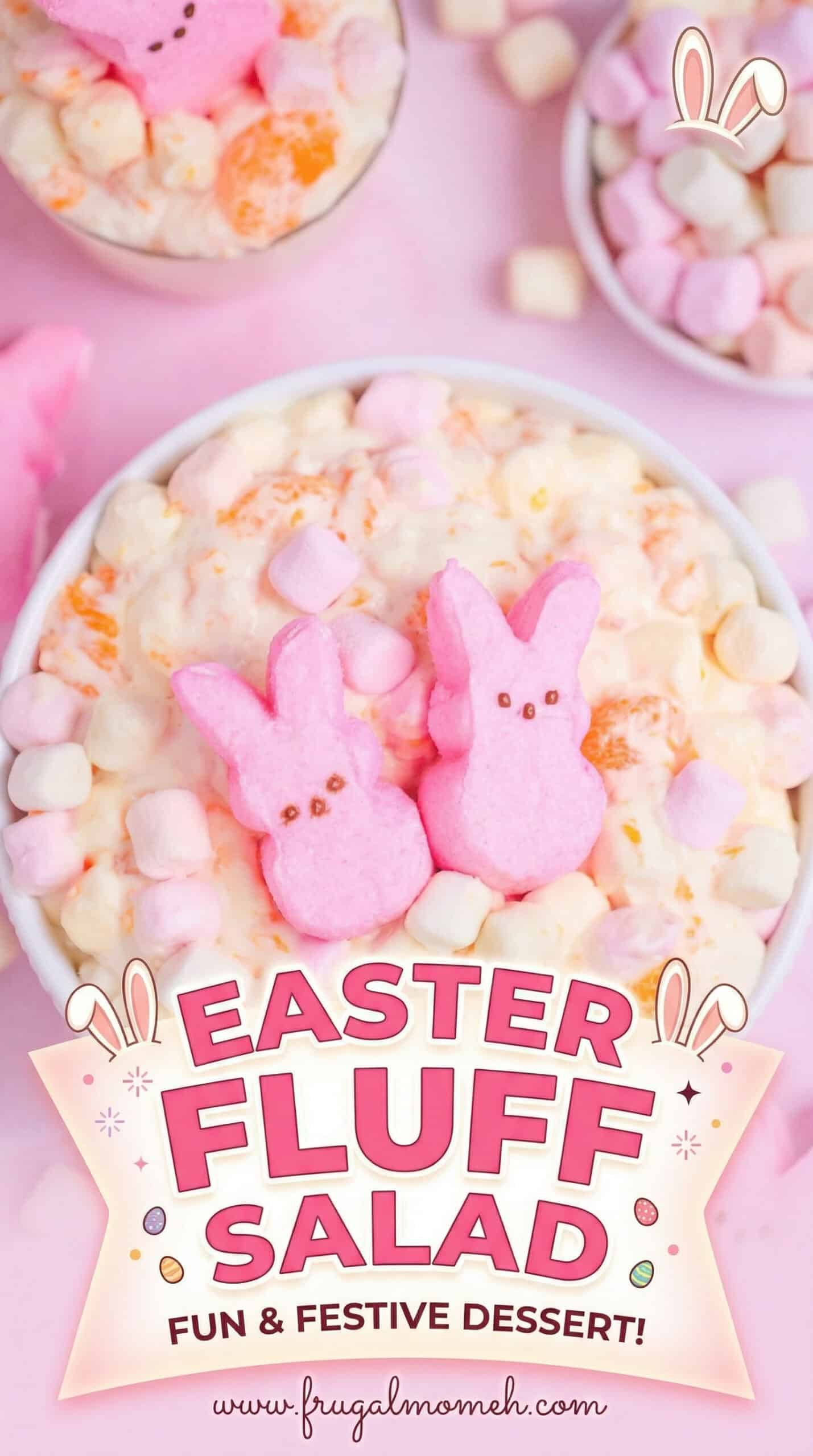 Easter Fluff Salad - Frugal Mom Eh!