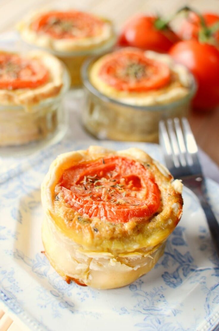 Image for Tomato Mushroom Mini Quiches