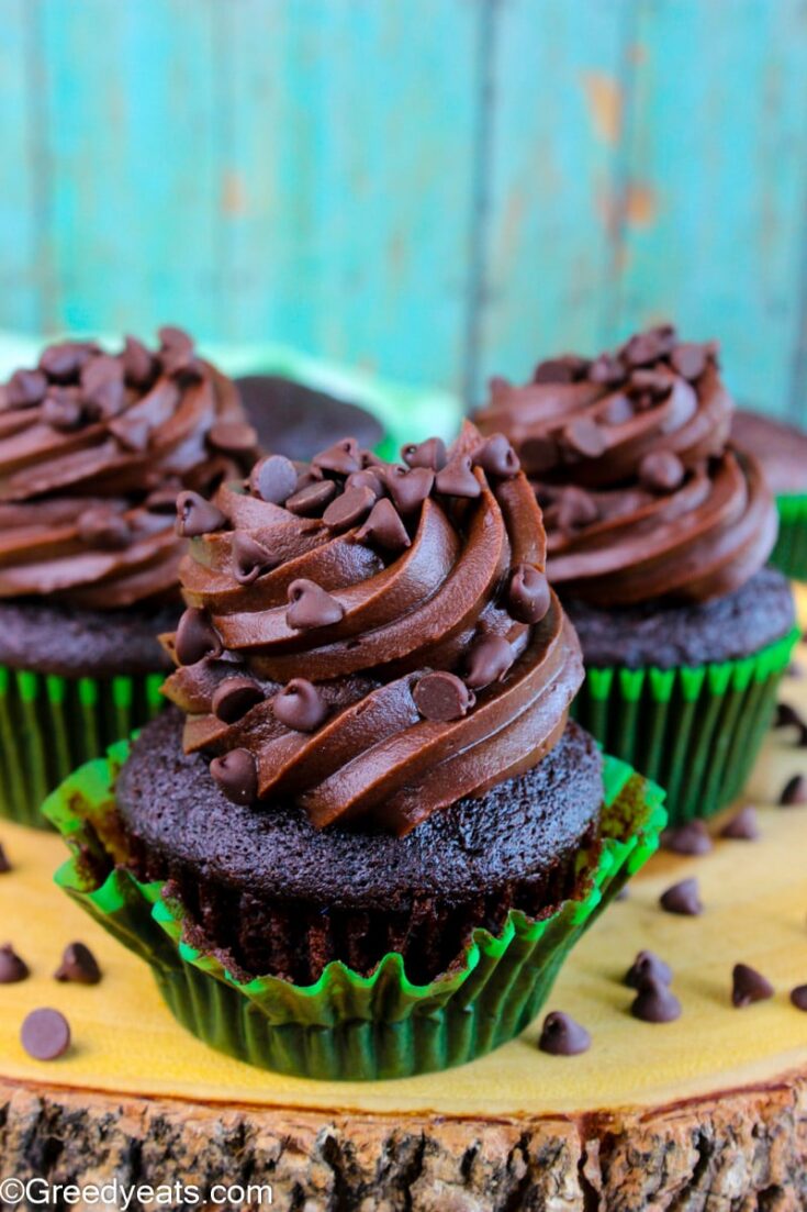 Image for Zucchini Chocolate Cupcakes