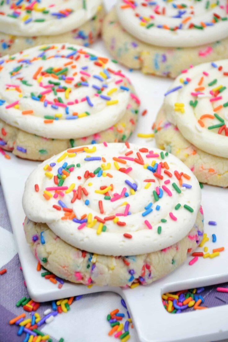 Image for Crumbl Birthday Cake Cookies