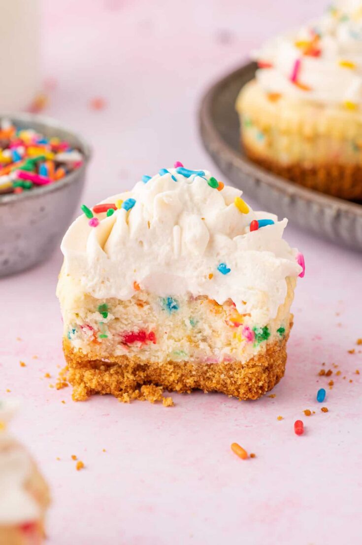 Image for Mini Funfetti Cheesecakes