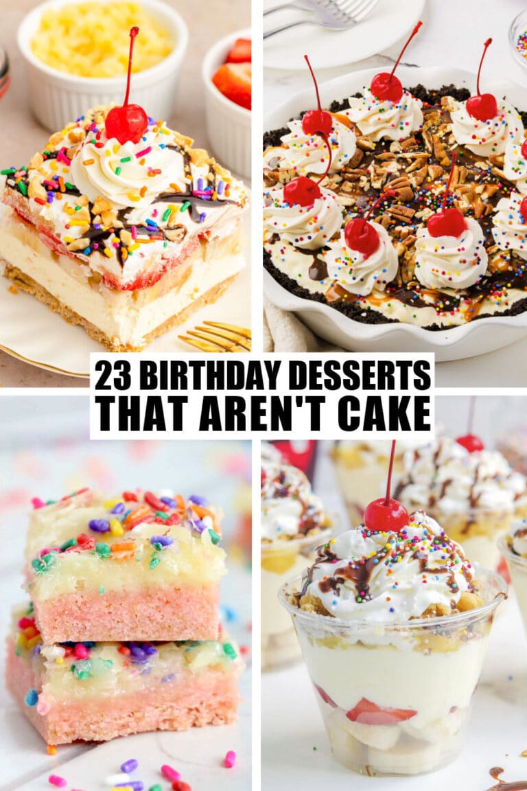 23 Birthday Desserts That Aren’t Cake