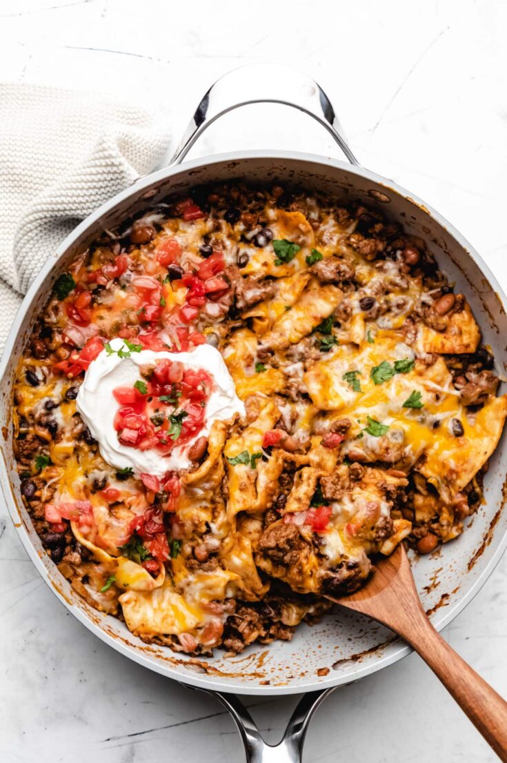 Image for Ground Beef Burrito Skillet
