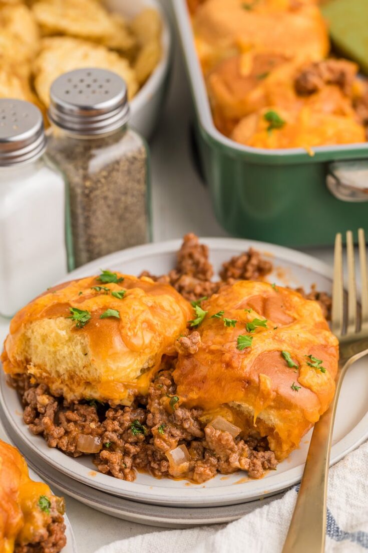 Image for Sloppy Joe Casserole With Hawaiian Rolls