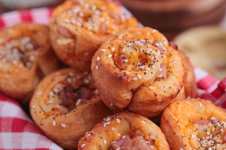 Ham & Cheese Cruffins