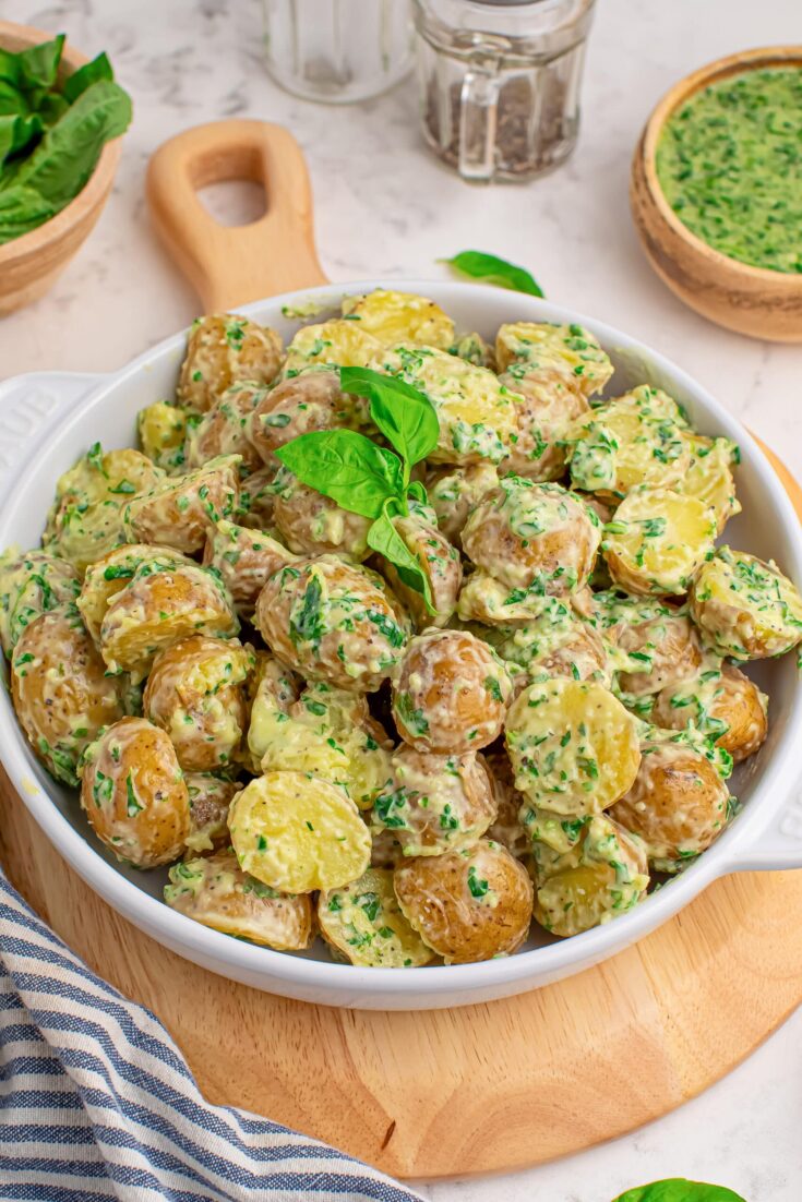 Image for Creamy Pesto Potato Salad