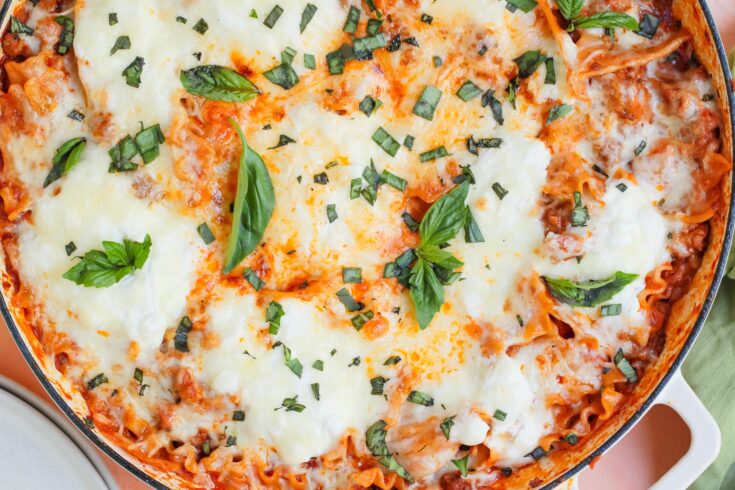 Easy Skillet Stovetop Lasagna