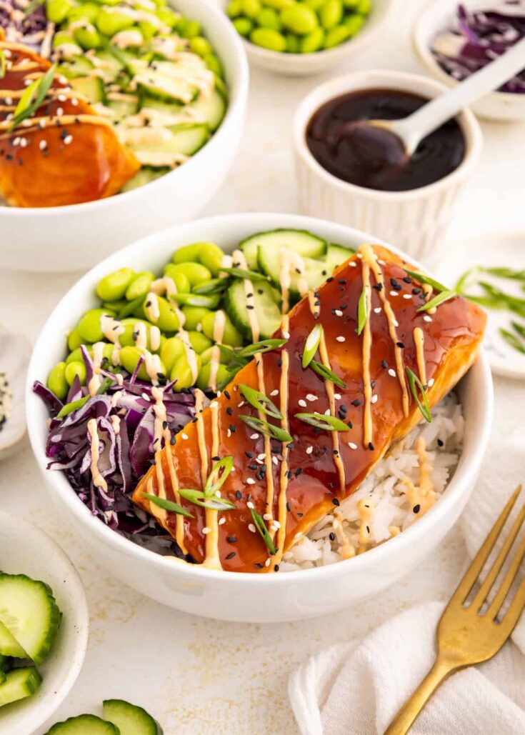 Image for Teriyaki Salmon Bowl